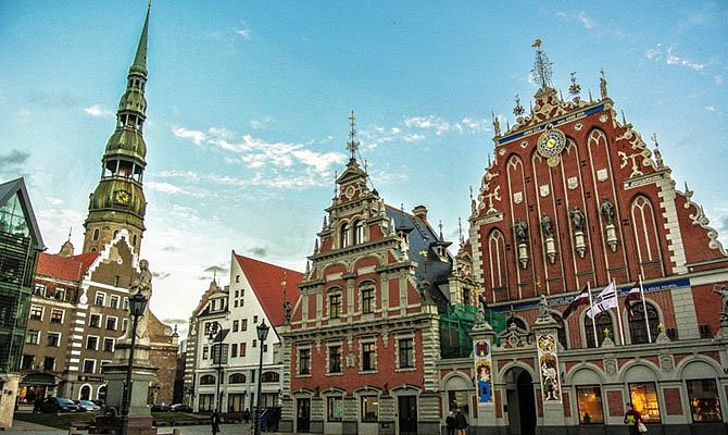 ย่านเมืองเก่ากรุงริก้า(Riga)