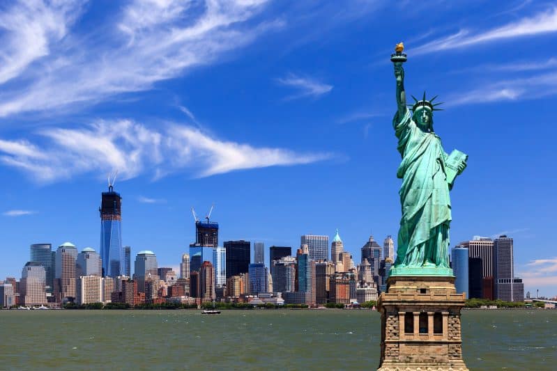 อนุสาวรีย์เทพีเสรีภาพ Statue of Liberty