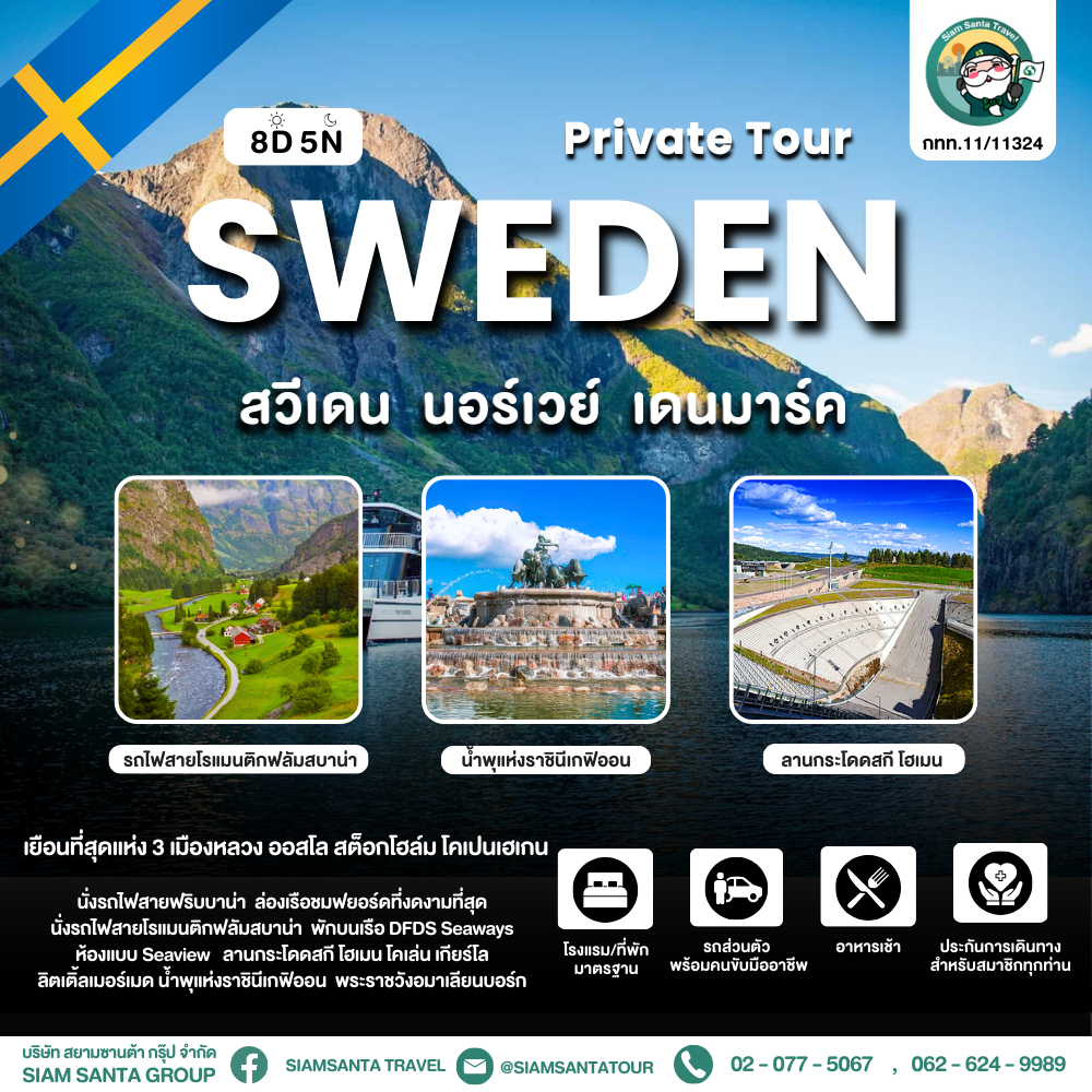 สวีเดน – นอร์เวย์ – เดนมาร์ค